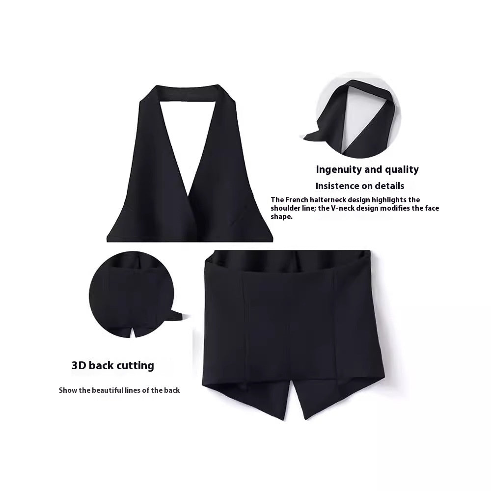 Halter Suit Vest Women