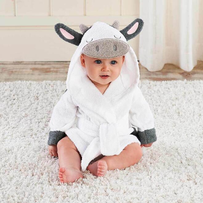 Babybademäntel mit niedlichen Tiermotiven