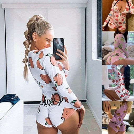 Sexy Foodie Printed jumpsuit