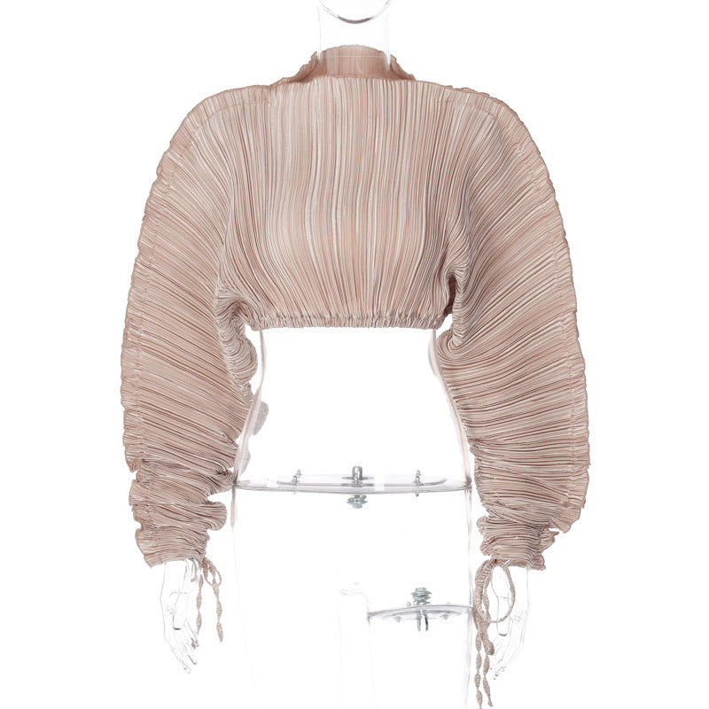 New fashionable top with exposed navel for women