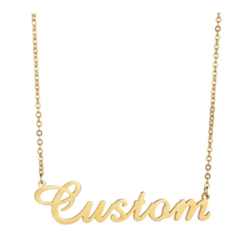 Stainless Steel Customized Necklace