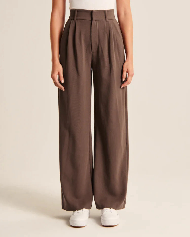Freizeithose mit hoher Taille