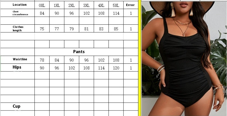 Women's Plus Size One-piece Bikini