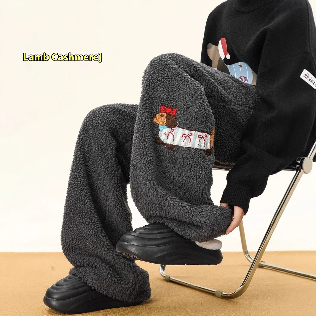 Dackel Baumwollhose für den Winter