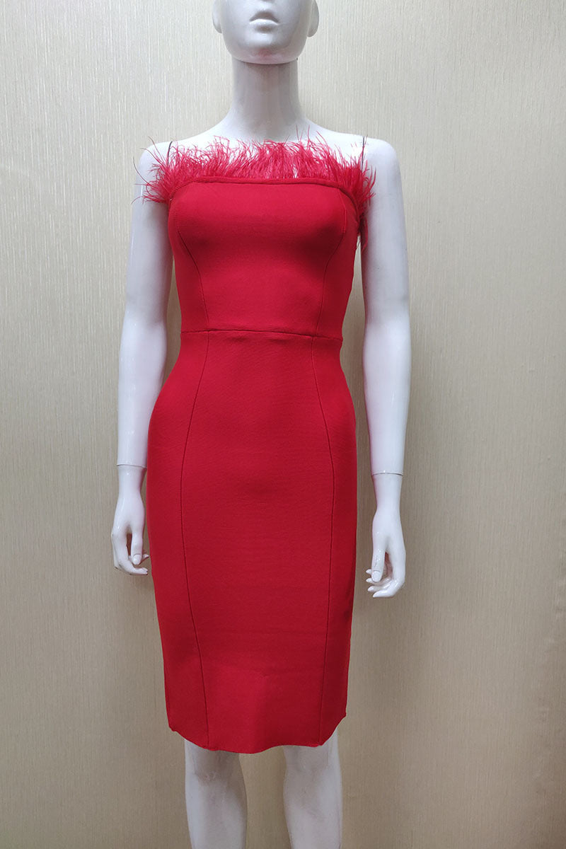 Tube Top Cocktail Dress
