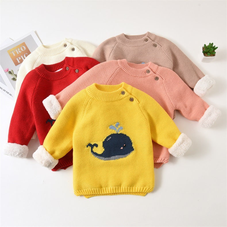 Ropa cálida de peluche para bebé