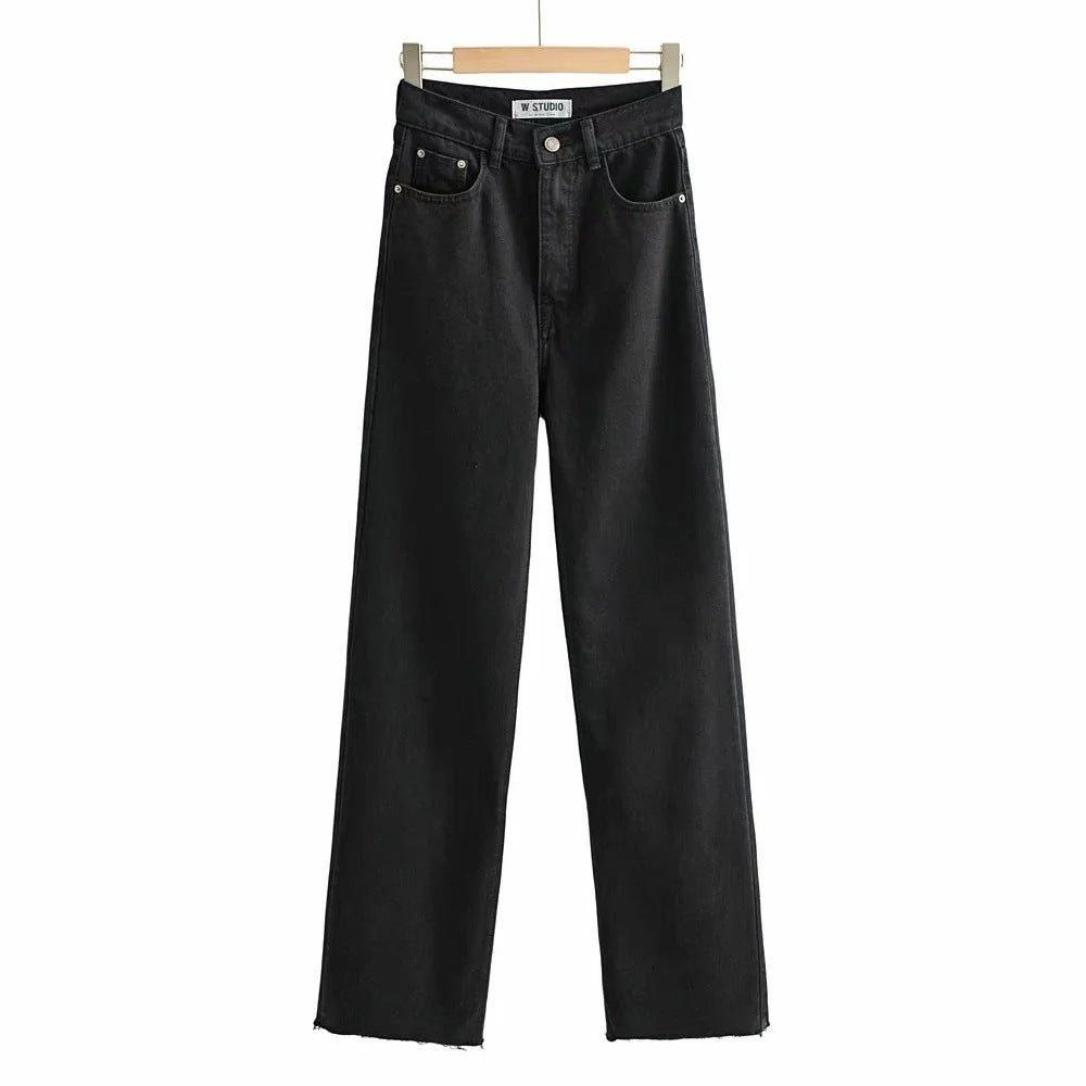 Denim blue wash jeans