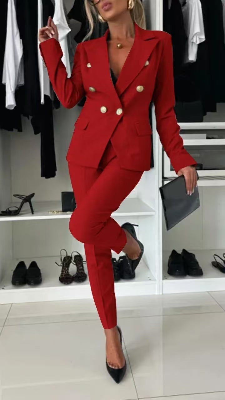 Women's Blazer Long Sleeve Suits