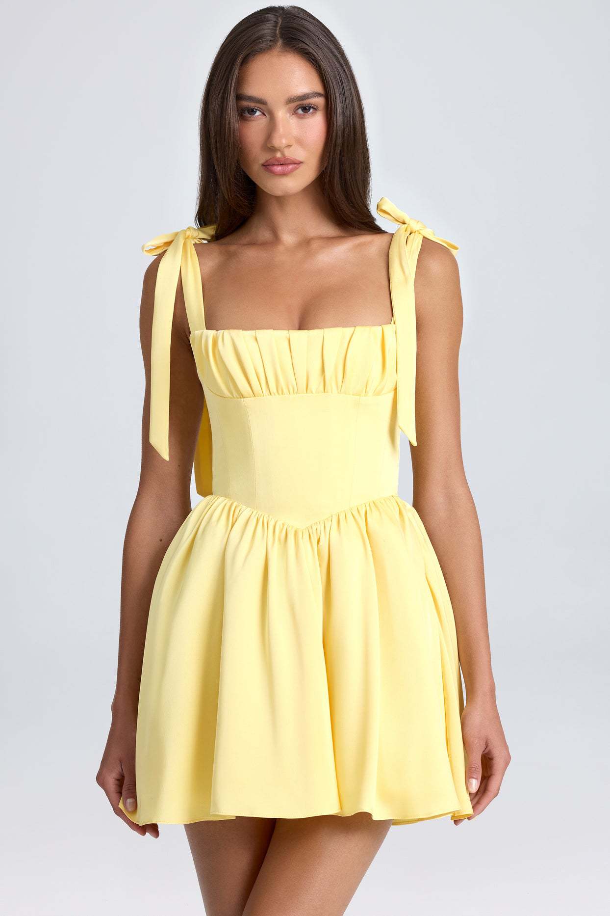 Bow-tied Strap Summer Dress Date Idea