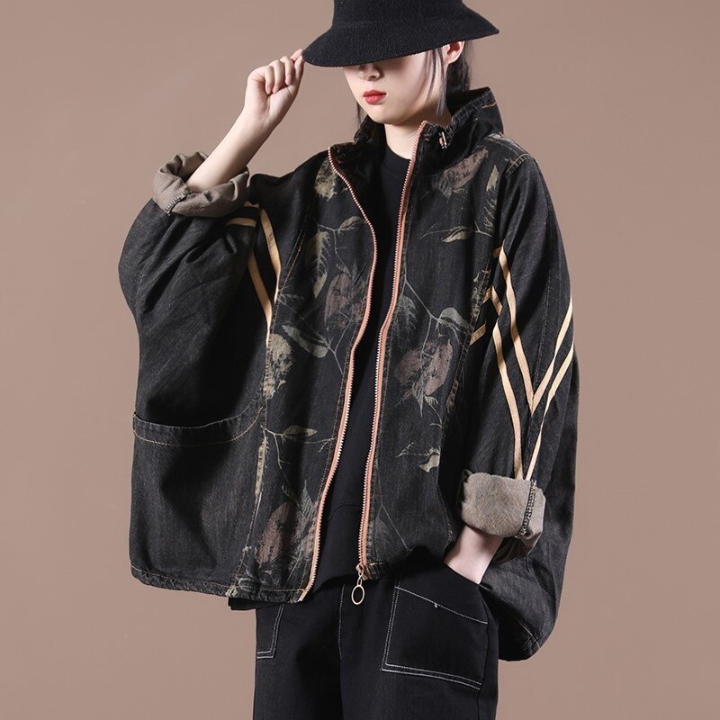Retro Loose Casual Zipper Jacket