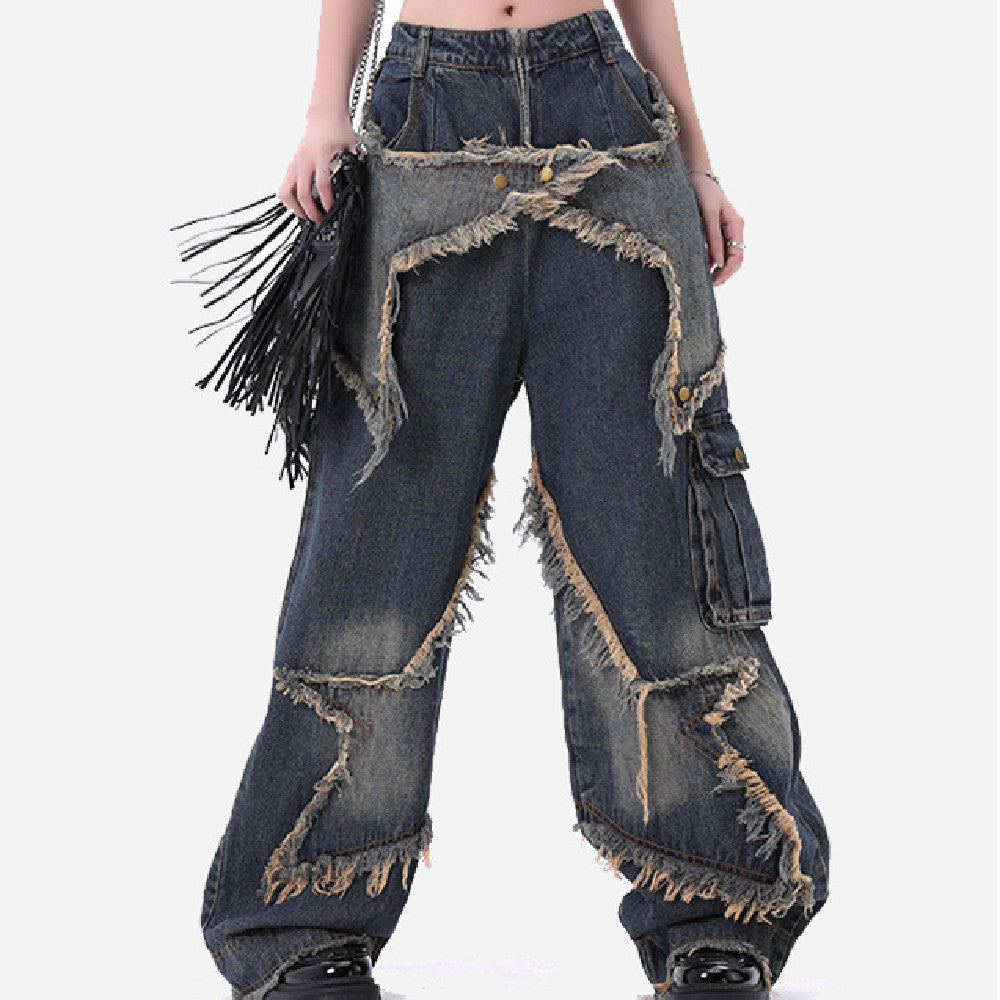 Gerade geschnittene, lässige Jeans von Heavy Industry