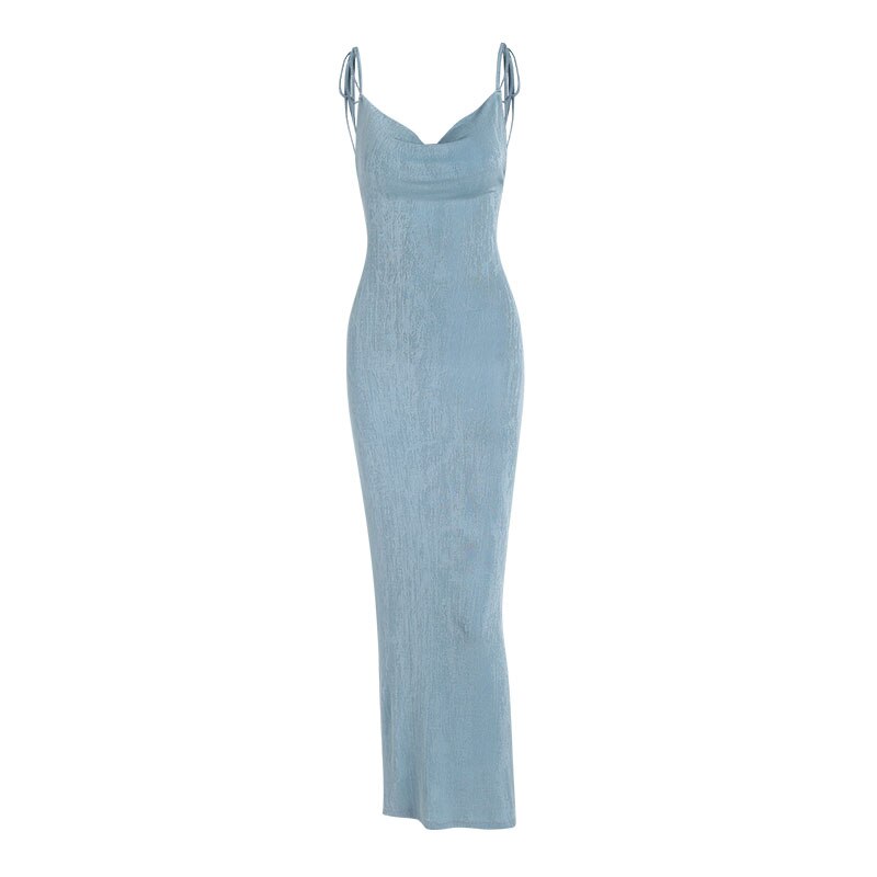 Cowl Back Dress