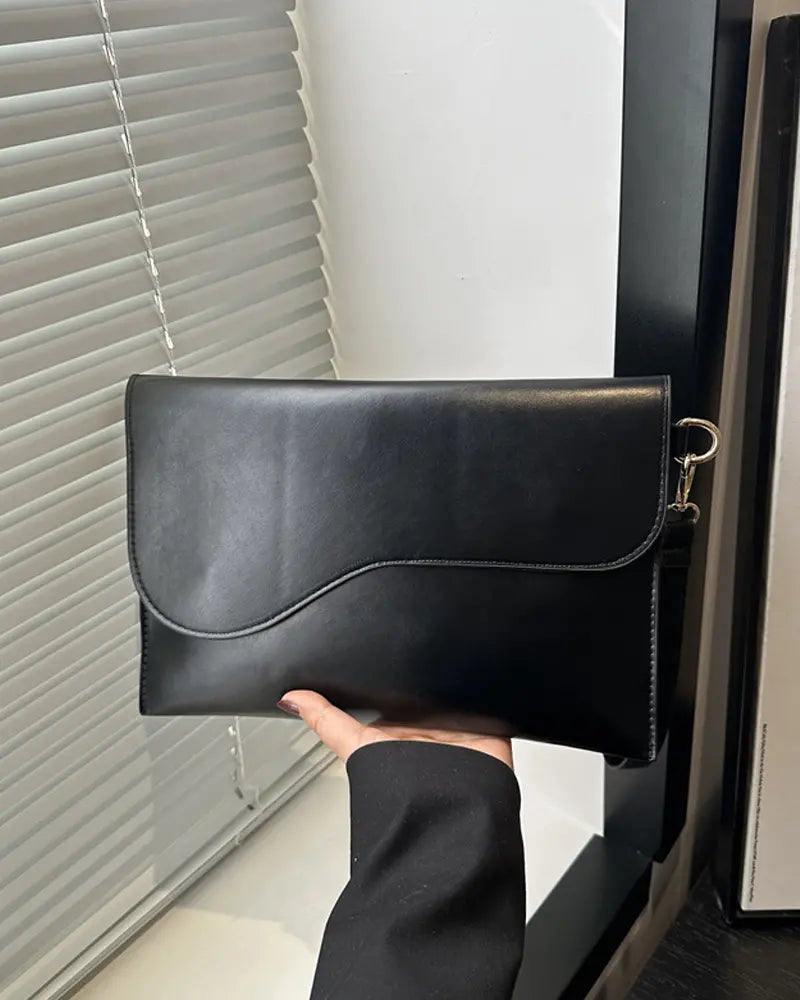 Leather Clutch Purses Wallet Wristlet Handbags