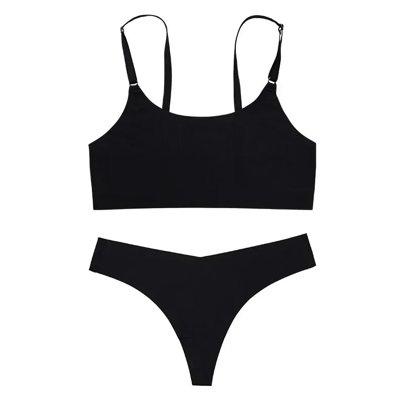 Conjunto de sujetador y ropa interior para mujer