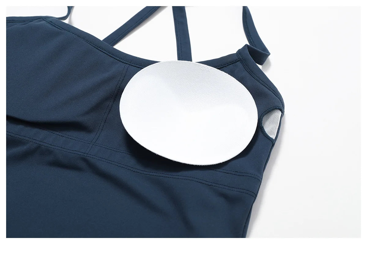 2 Pieces Sportswear Seamless Yoga Set (Green and Blue)
