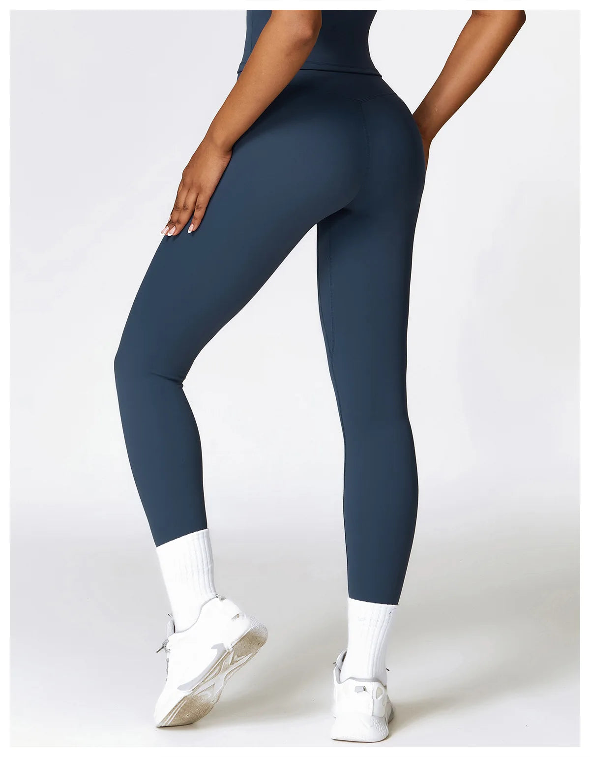 2 Pieces Sportswear Seamless Yoga Set (Green and Blue)