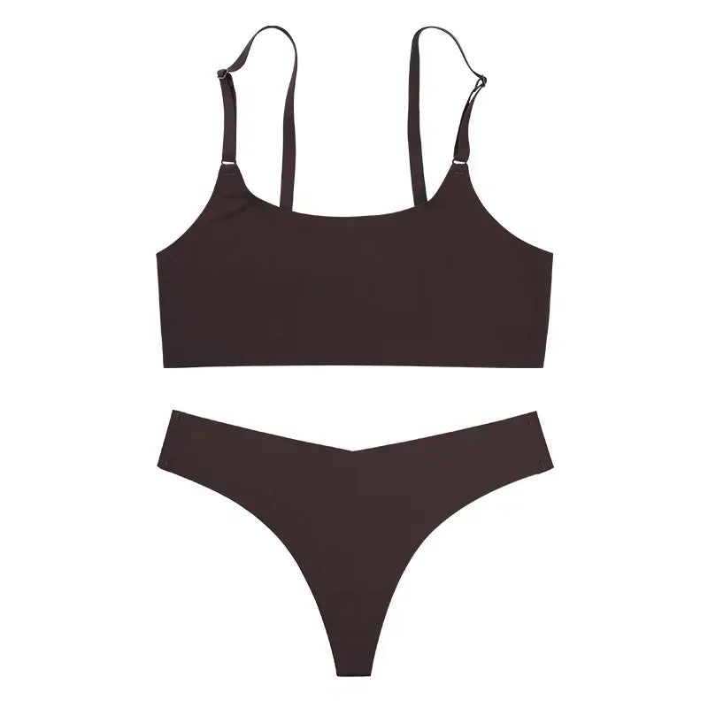 Conjunto de sujetador y ropa interior para mujer