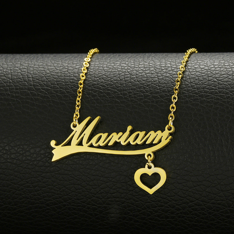 Stainless Steel Customized Necklace