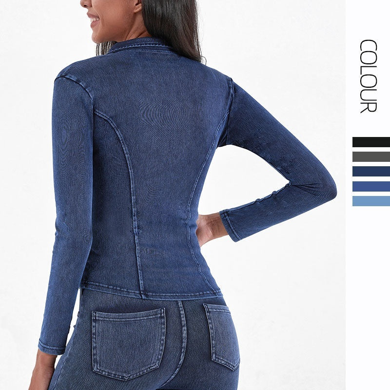 Denim Jacket With Pockets