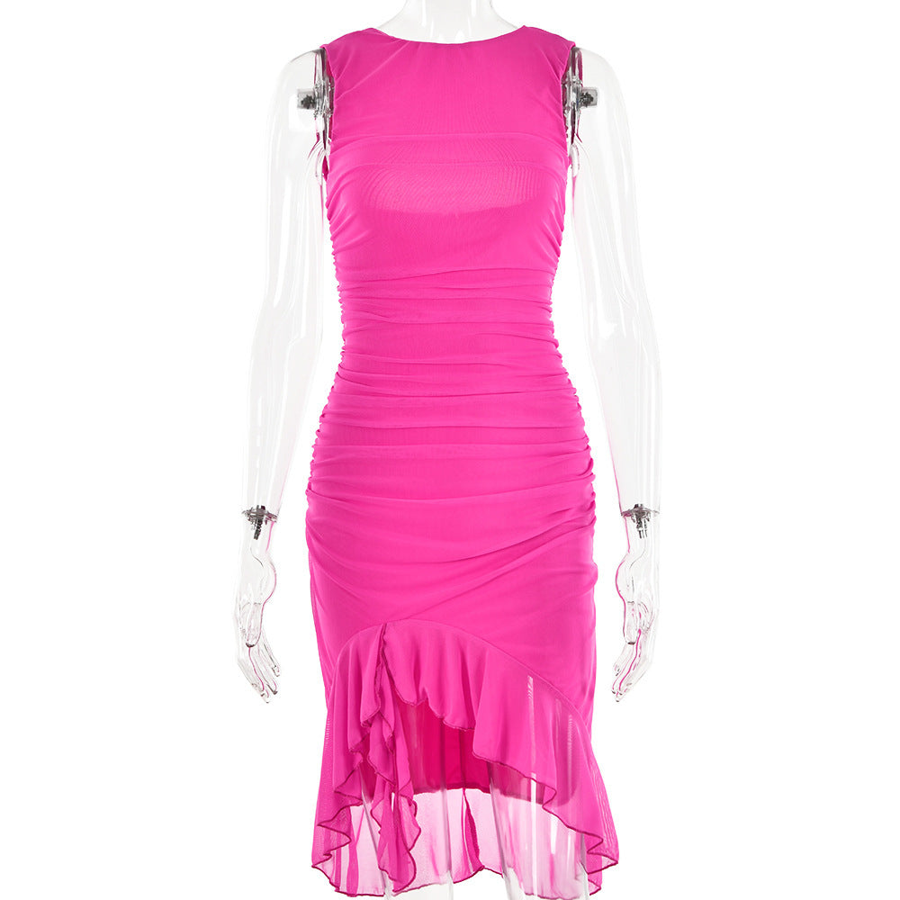 Vestido sin mangas estilo