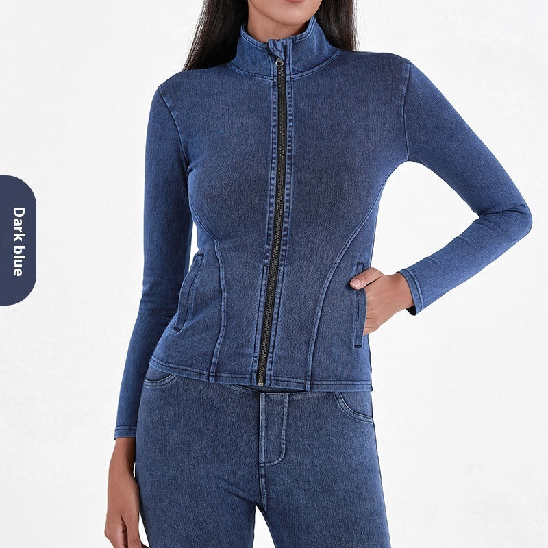 Denim Jacket With Pockets