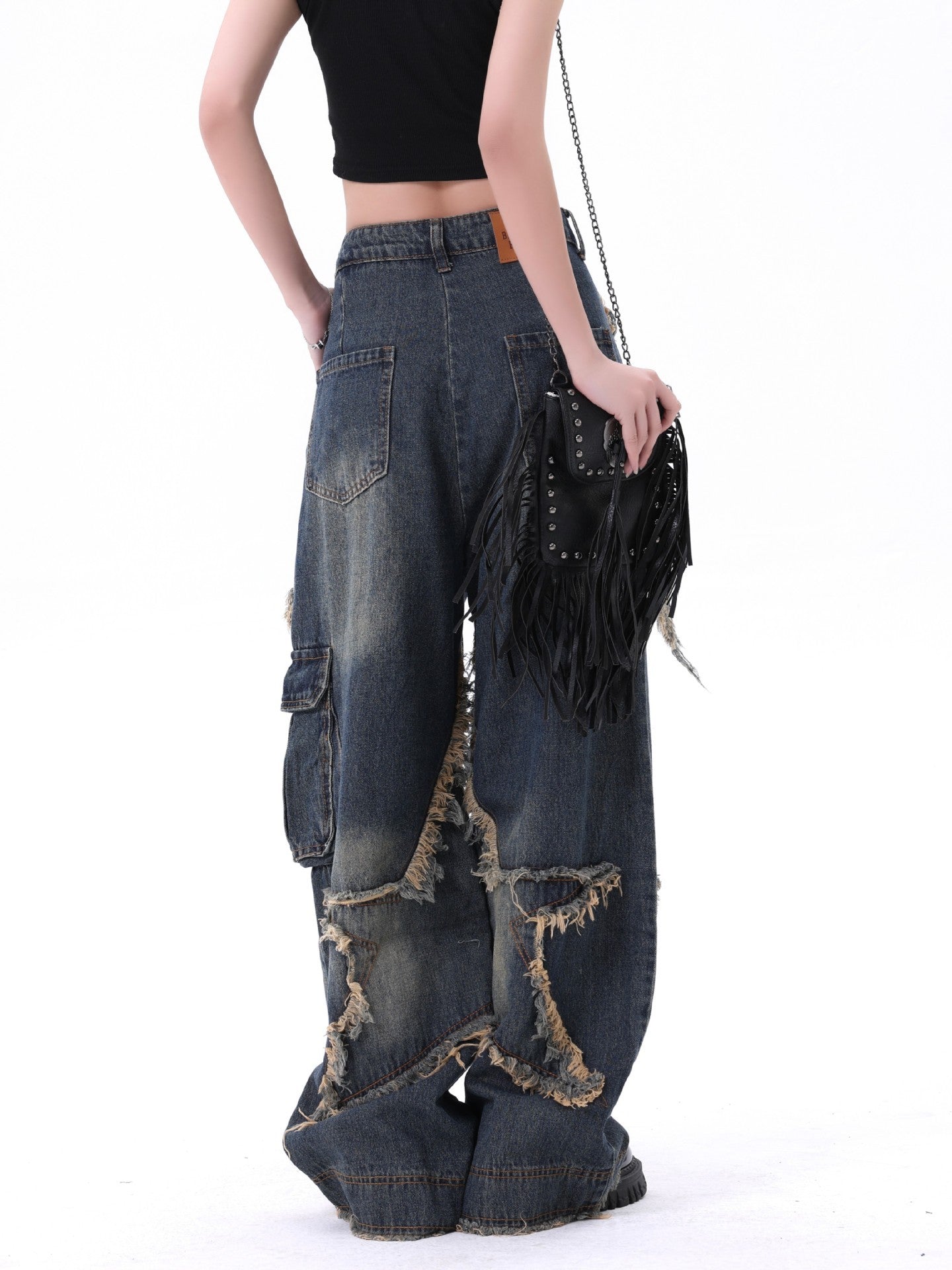 Gerade geschnittene, lässige Jeans von Heavy Industry