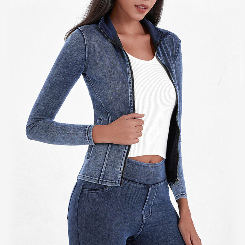 Denim Jacket With Pockets
