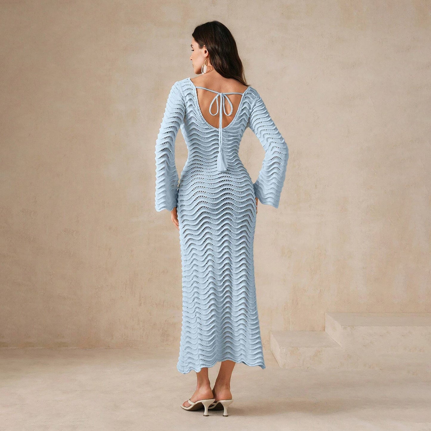 Women's Knitted Beach Cover-up