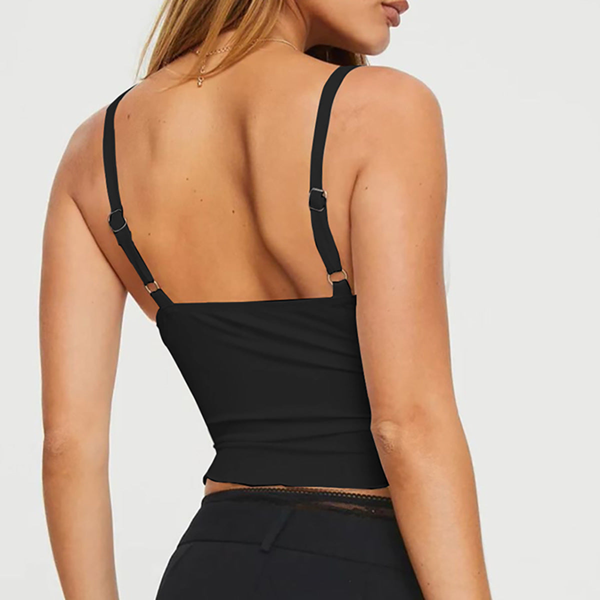 Bow Camisole Backless Edge Bandeau