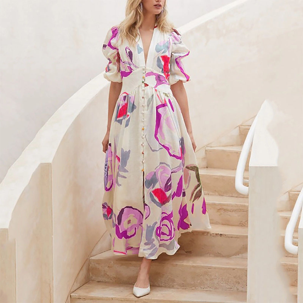 Summer Short Sleeve Dress