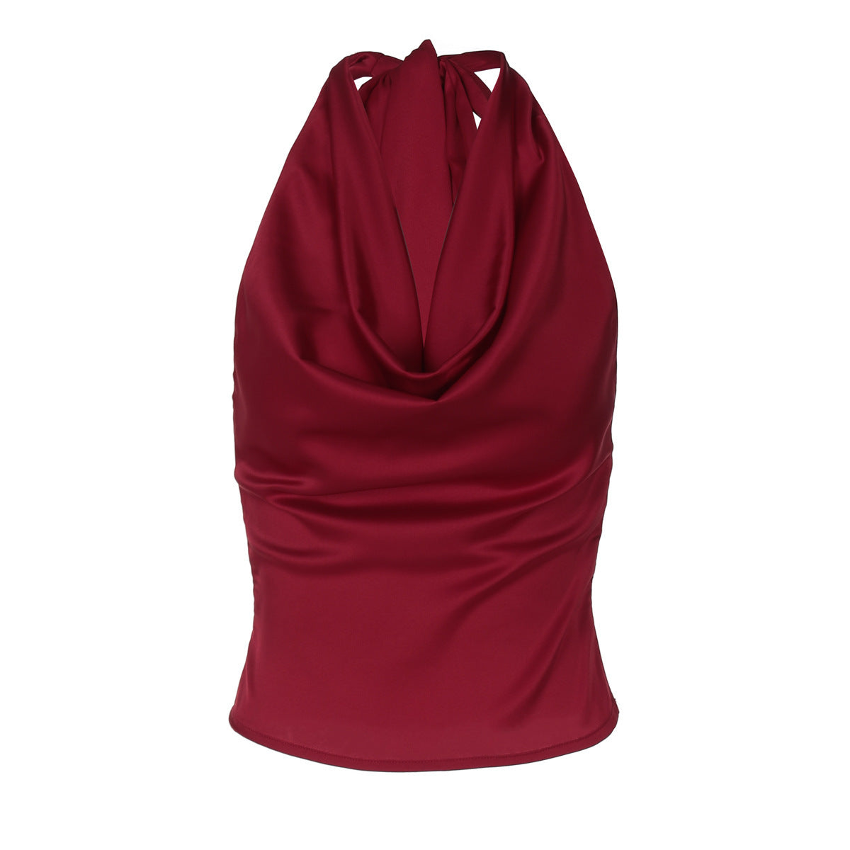Women's Halter Backless Tied Top