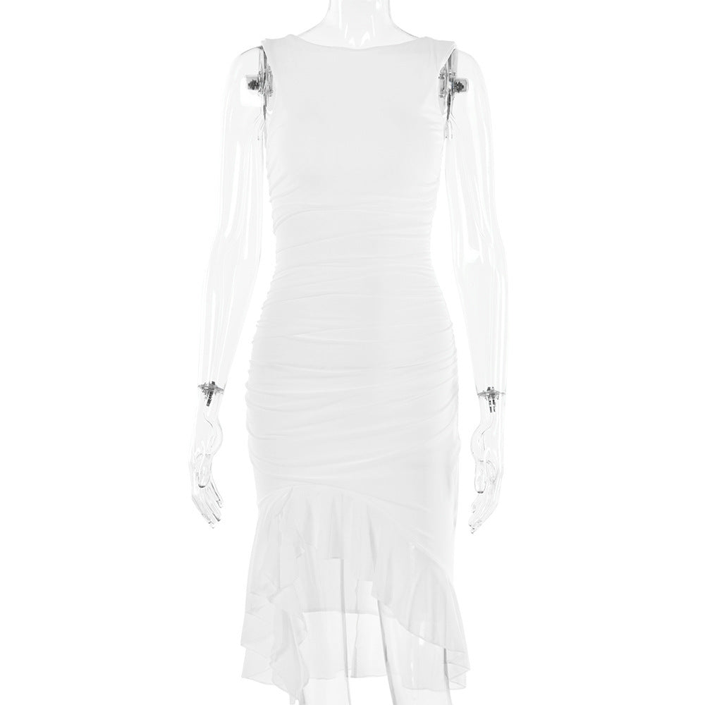 Vestido sin mangas estilo