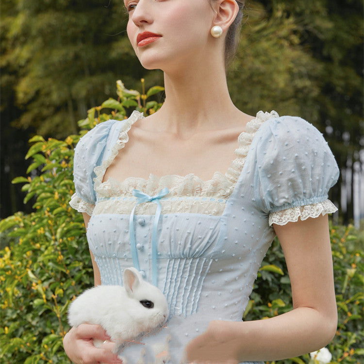 Women's Fashion Summer Casual French Vintage Dresses