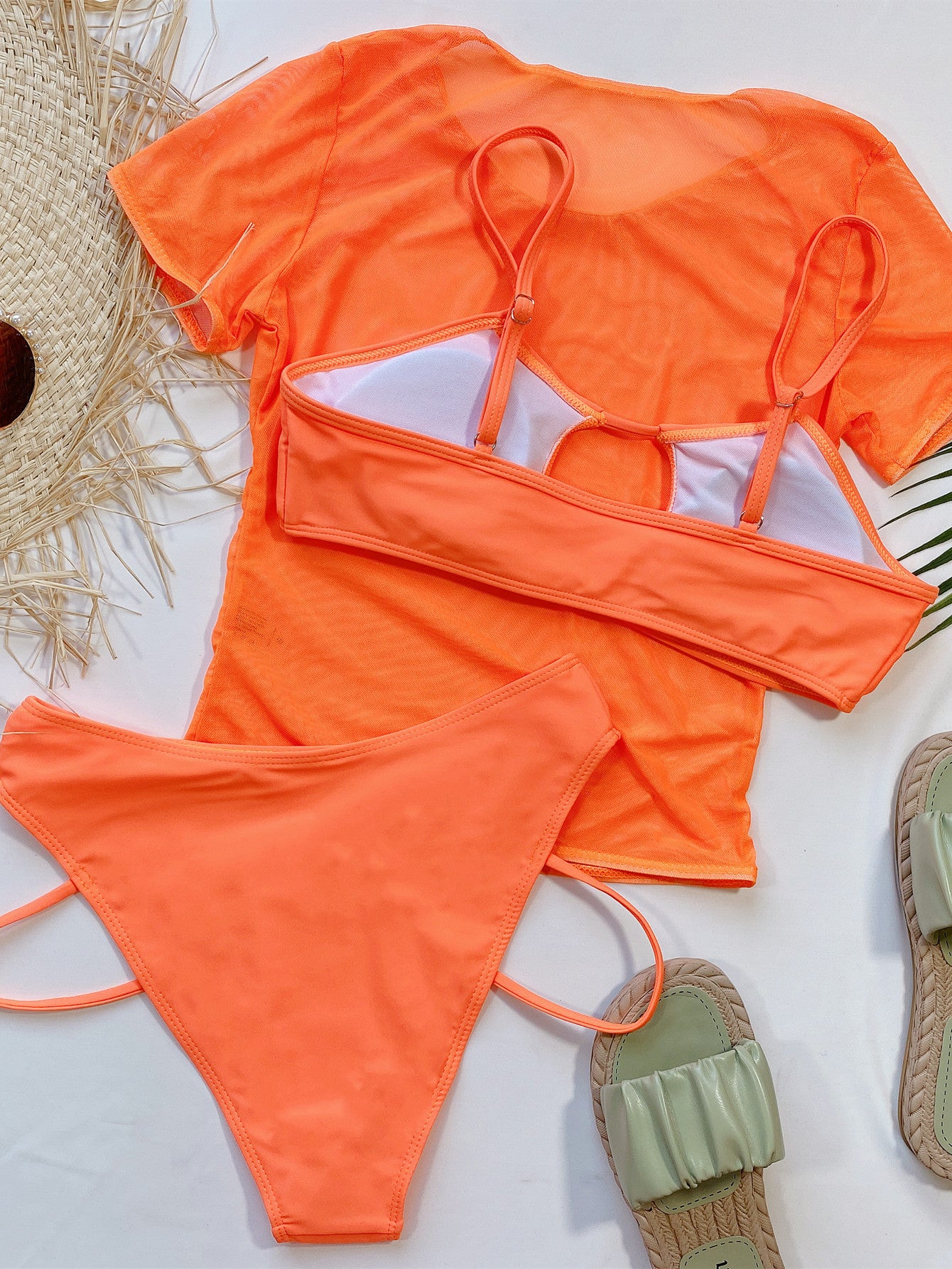 Dreiteiliger Set-Bikini
