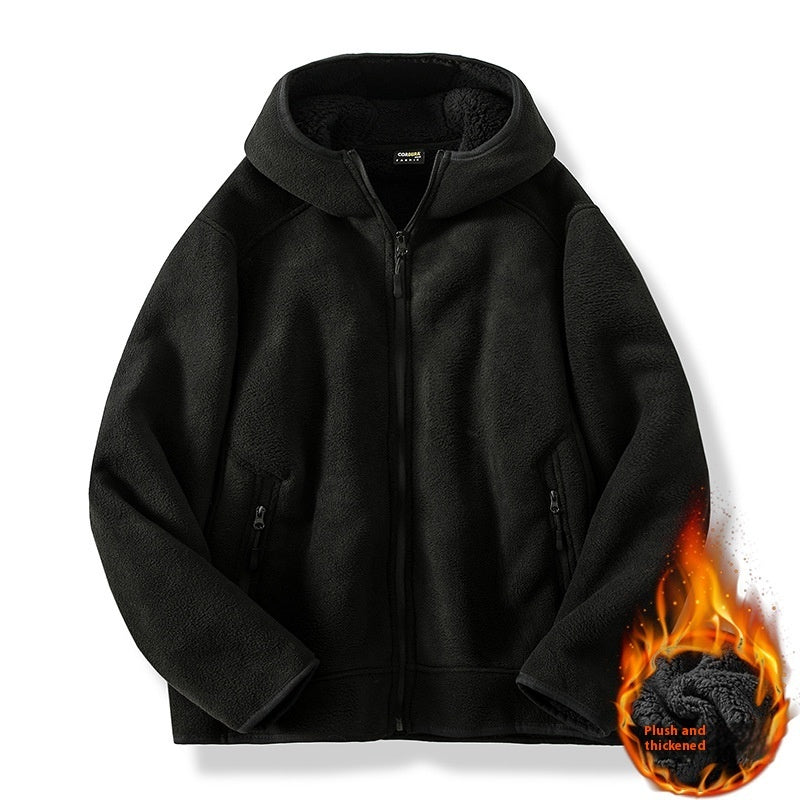 Neue Polarfleecejacke für Herren im Herbst und Winter
