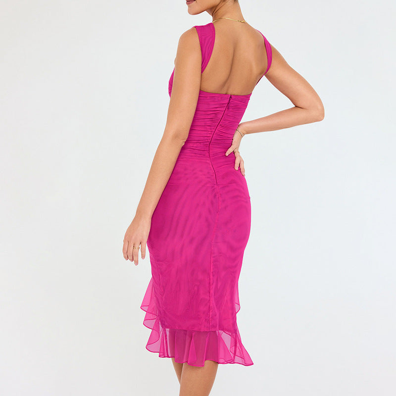 Vestido sin mangas estilo