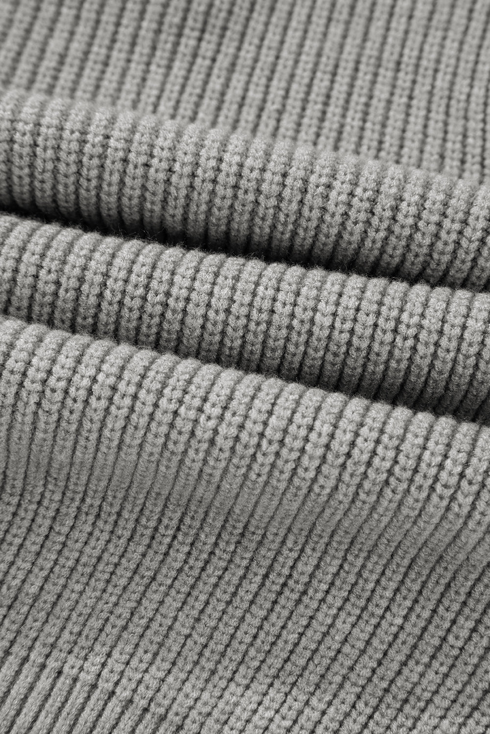 Philippine Gray – Süße, kurze Strickjacke mit Schleife vorn