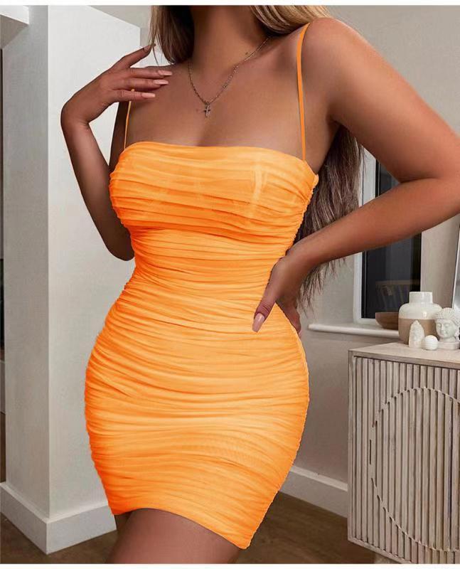 Spaghetti Strap Bodycon Dress