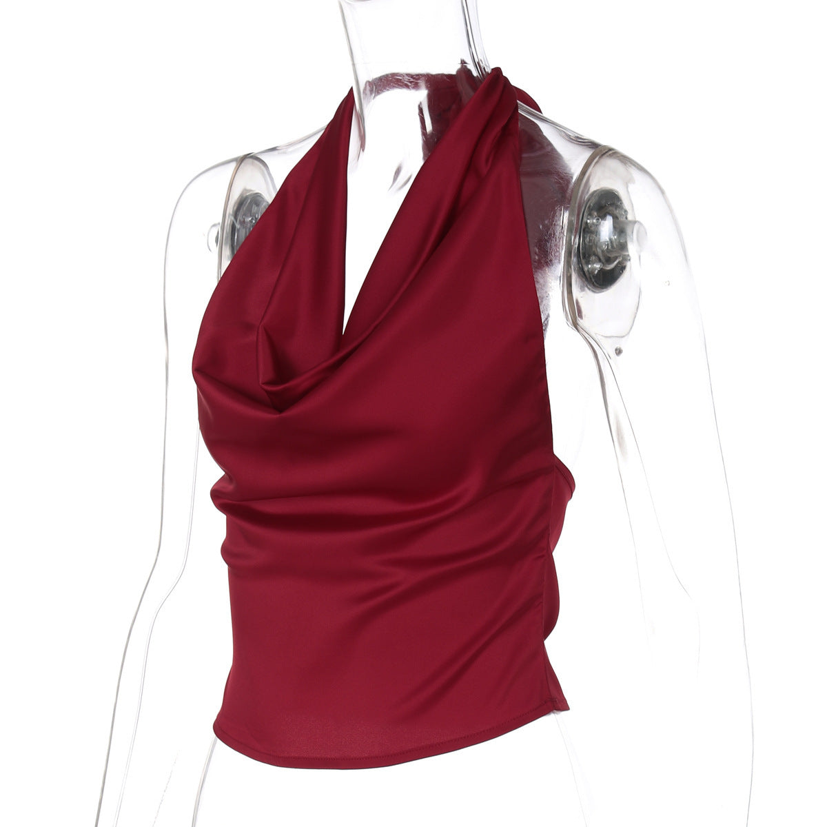 Women's Halter Backless Tied Top