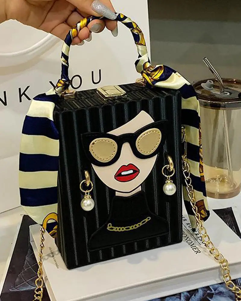 Vintage Figure Baddie Bag