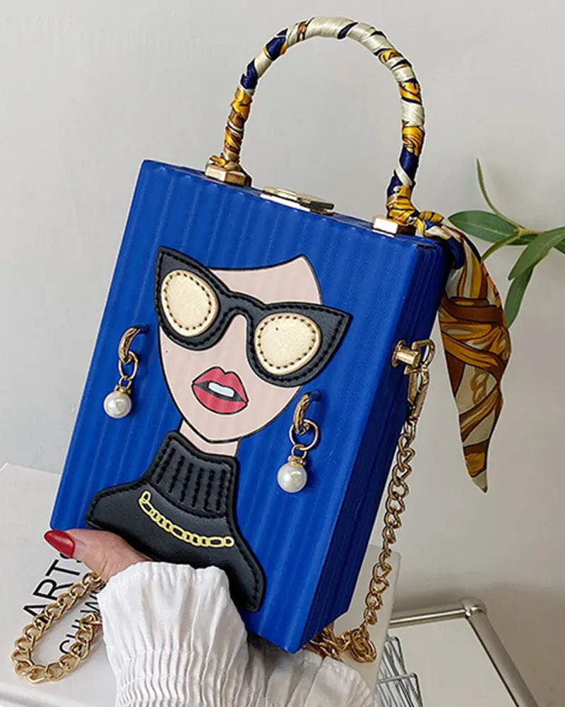 Vintage Figure Baddie Bag