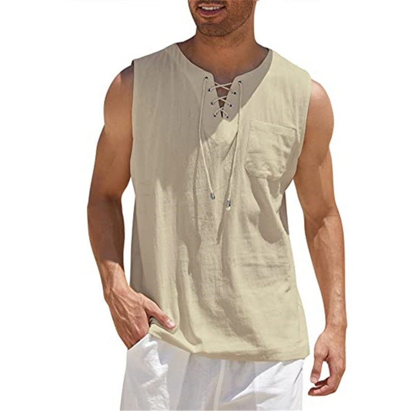 Summer Tank Vest Men Shirt