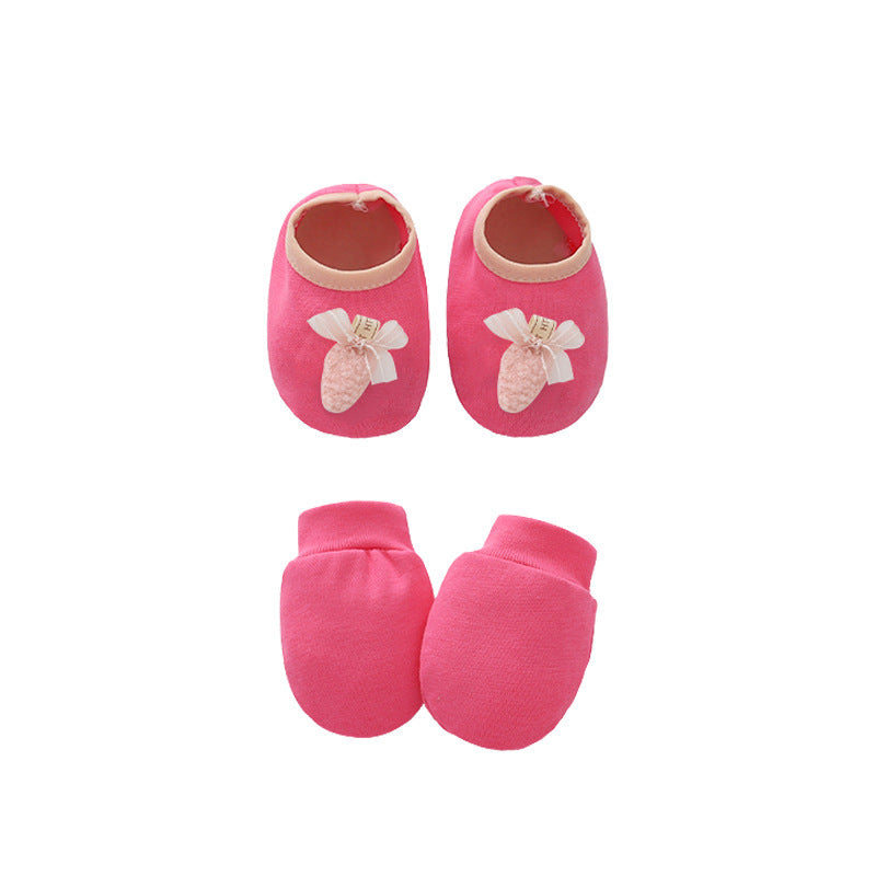 Baby Baumwollhandschuhe, Fußstulpen Baby