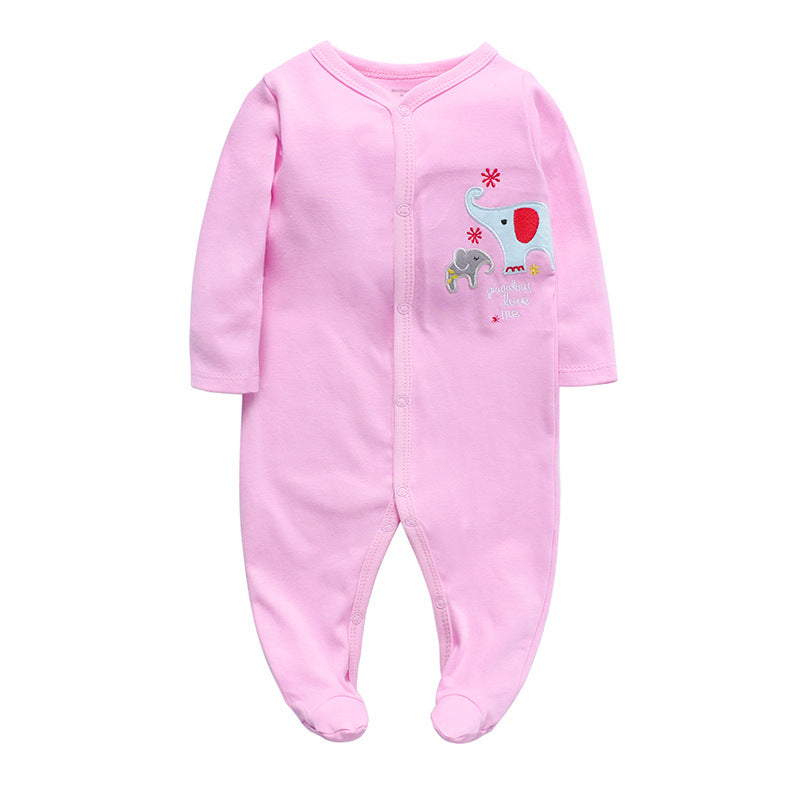 Einteilige Babykleidung aus Baumwolle 