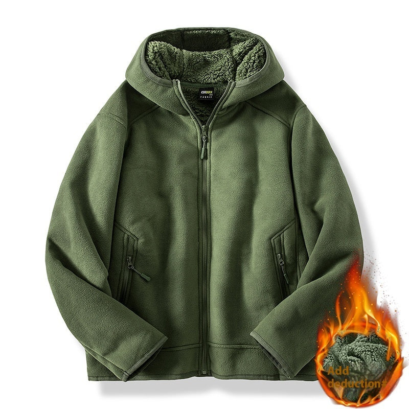Neue Polarfleecejacke für Herren im Herbst und Winter