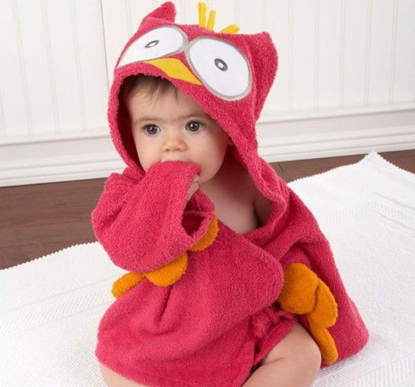 Cartoon Cute Animal Baby Bathrobes