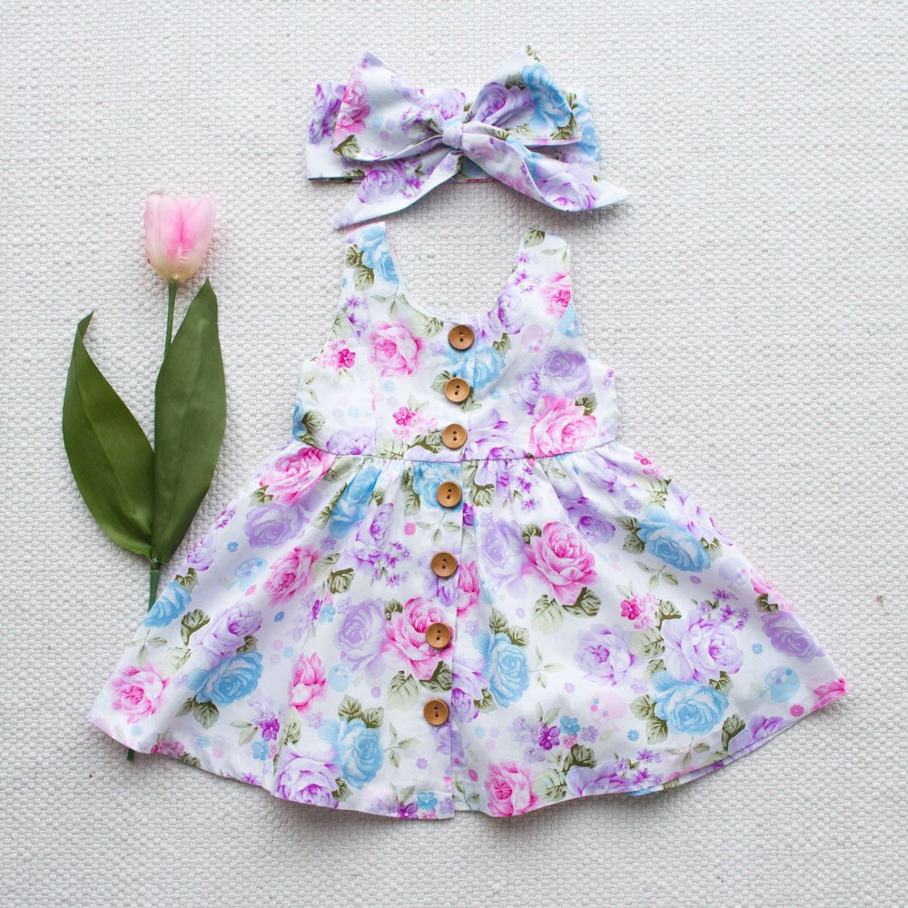 Blumenkleid Baby Mädchen