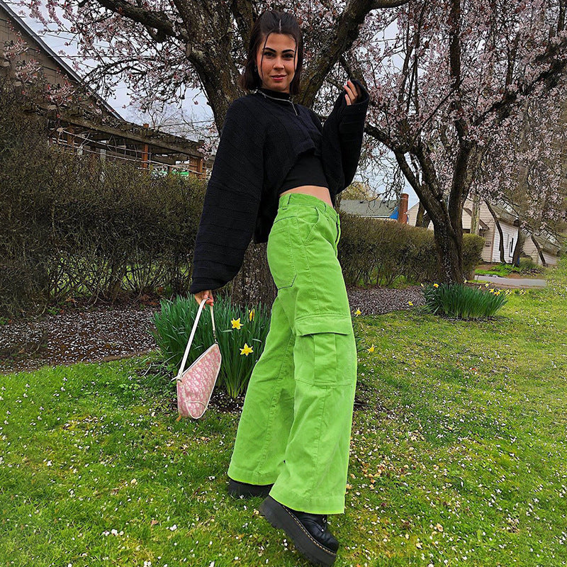 Corduroy Y2K Trousers 90S