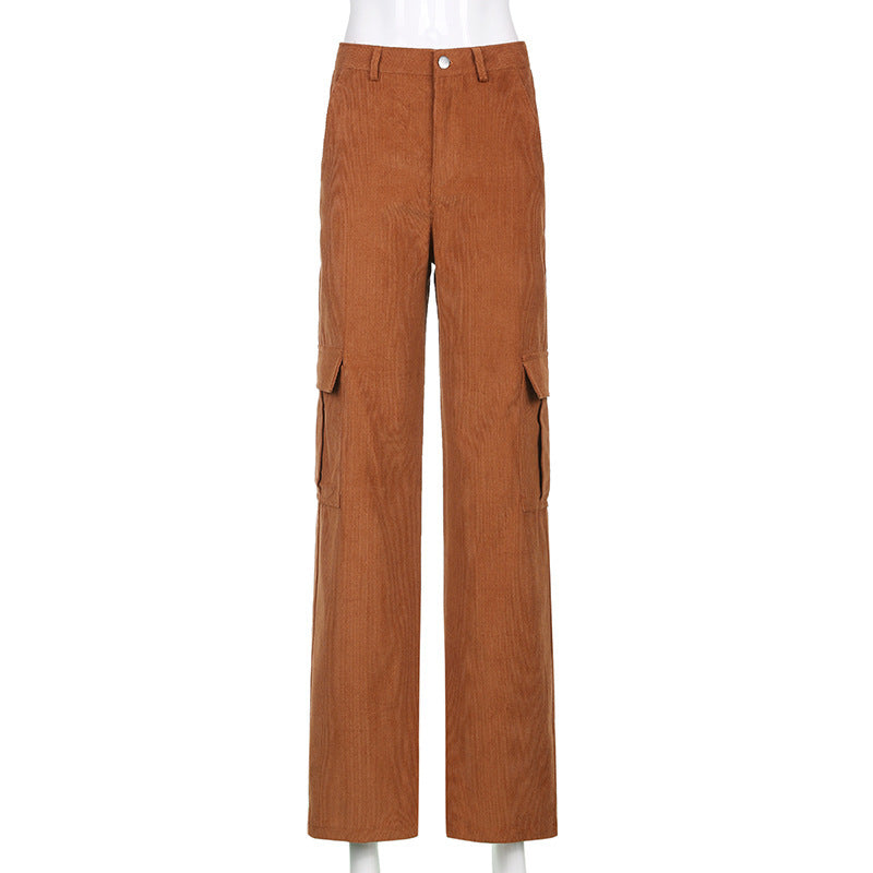 Corduroy Y2K Trousers 90S