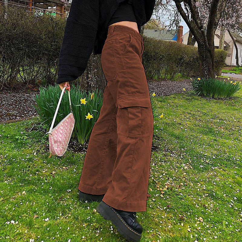 Corduroy Y2K Trousers 90S